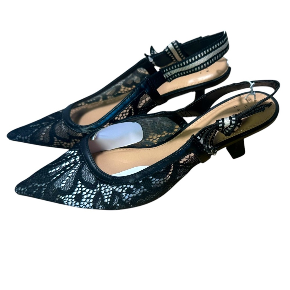NWT A New Day Lace Kitten Heels 6.5